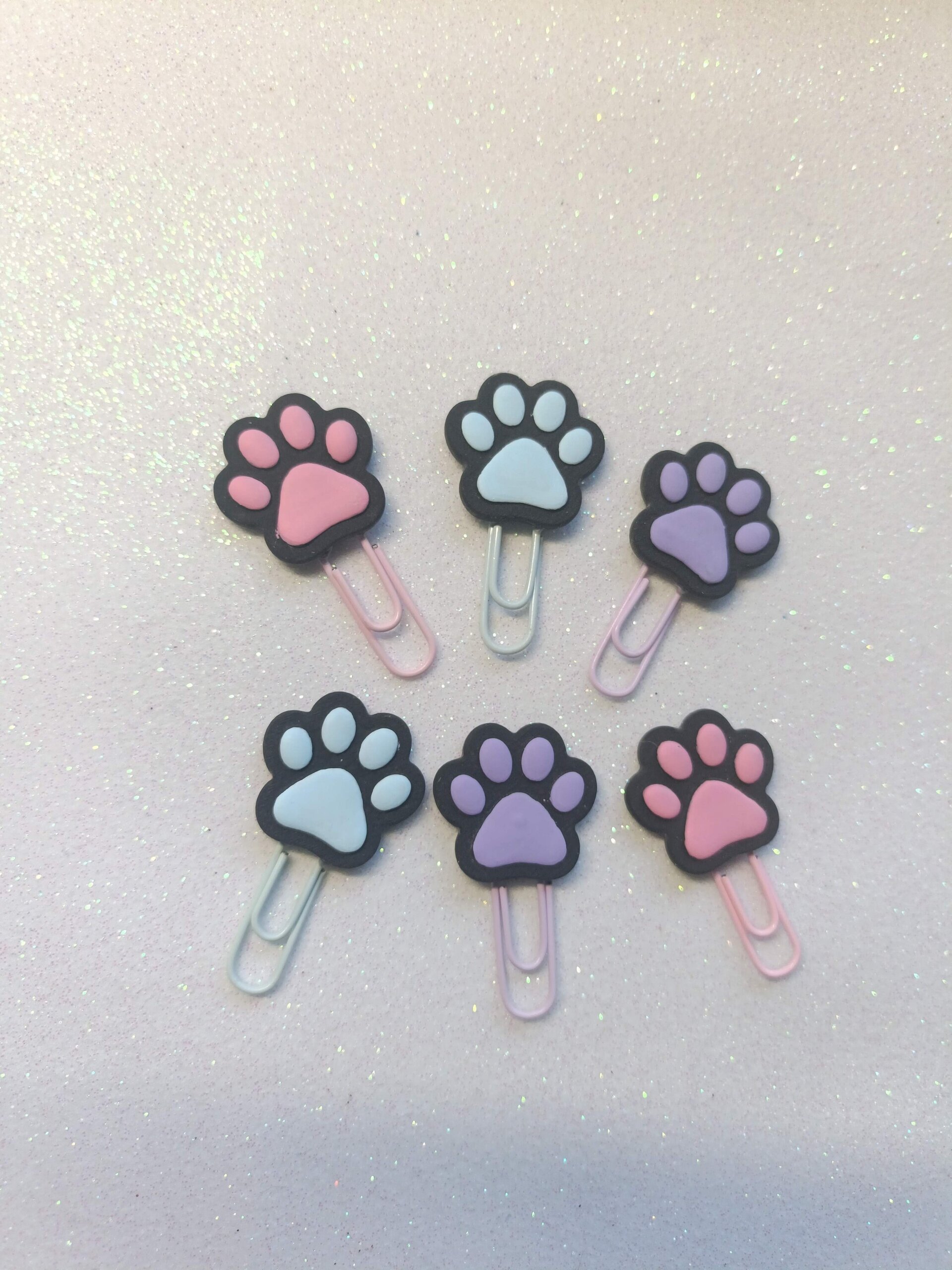 Clips con huellitas - 3